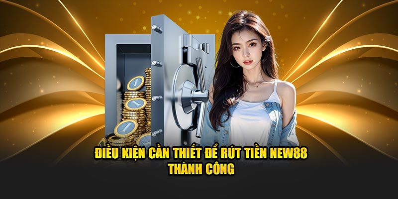 Điều kiện cần thiết để rút tiền New88 thành công